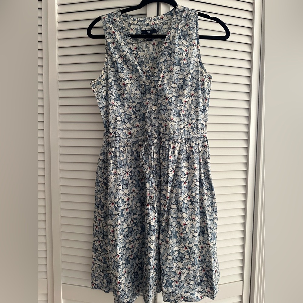 GAP FLORAL DRESS WITH TIE